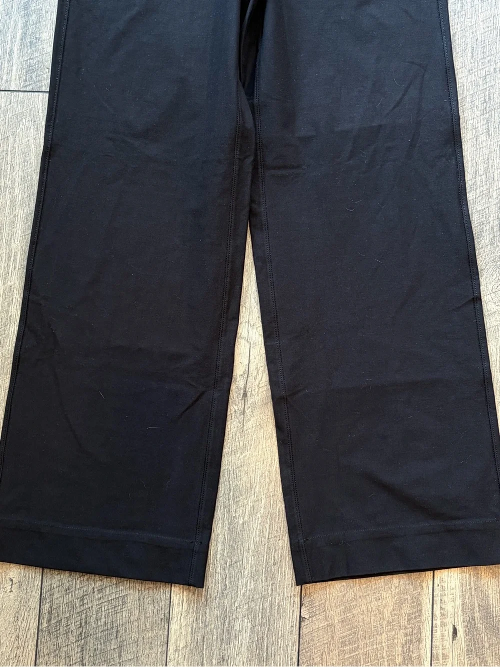 Lululemon City Sleek 5 Pocket Wide-Leg High-Rise Pant *Light Utilitech Black 27